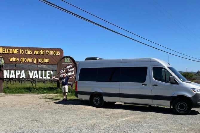 Wine Tour Pros - Corporate Charters and Events - Price and what you actually get for $1,300 per group