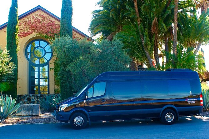 Winery and Vineyard Transportation in Executive Style Mercedes-Benz Sprinter - Your Driver: The Difference Between Getting There and Enjoying the Day