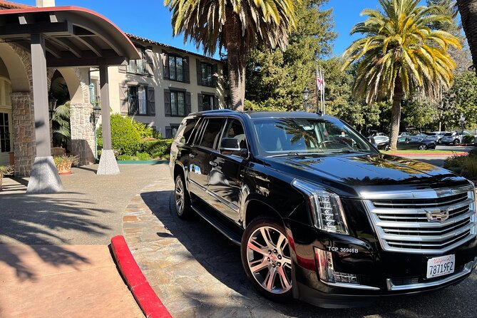 Winery and Vineyard Transportation in Luxury Full Size Black SUV - Comfort Details That Matter During a 6–12 Hour Wine Day