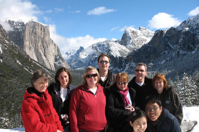 Yosemite National Park 2-Day Winter Tour from San Francisco - Guided Descent Into Yosemite Valley: Waterfalls, Rock Formations, and Photo Stops